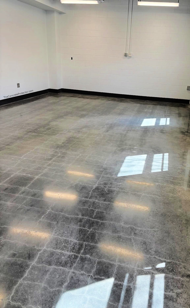 Polished Concrete floor coating system