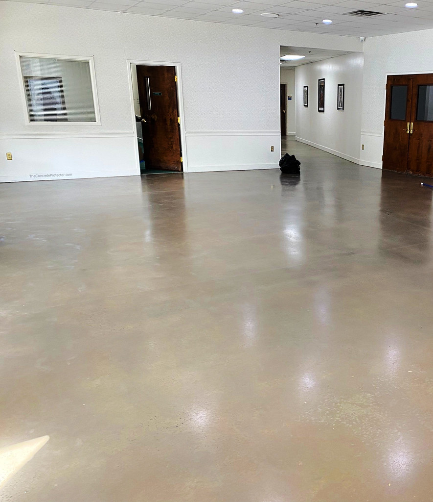 Polished Concrete floor coating system