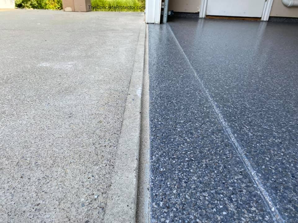 Graniflex spray-applied broadcast coating finish