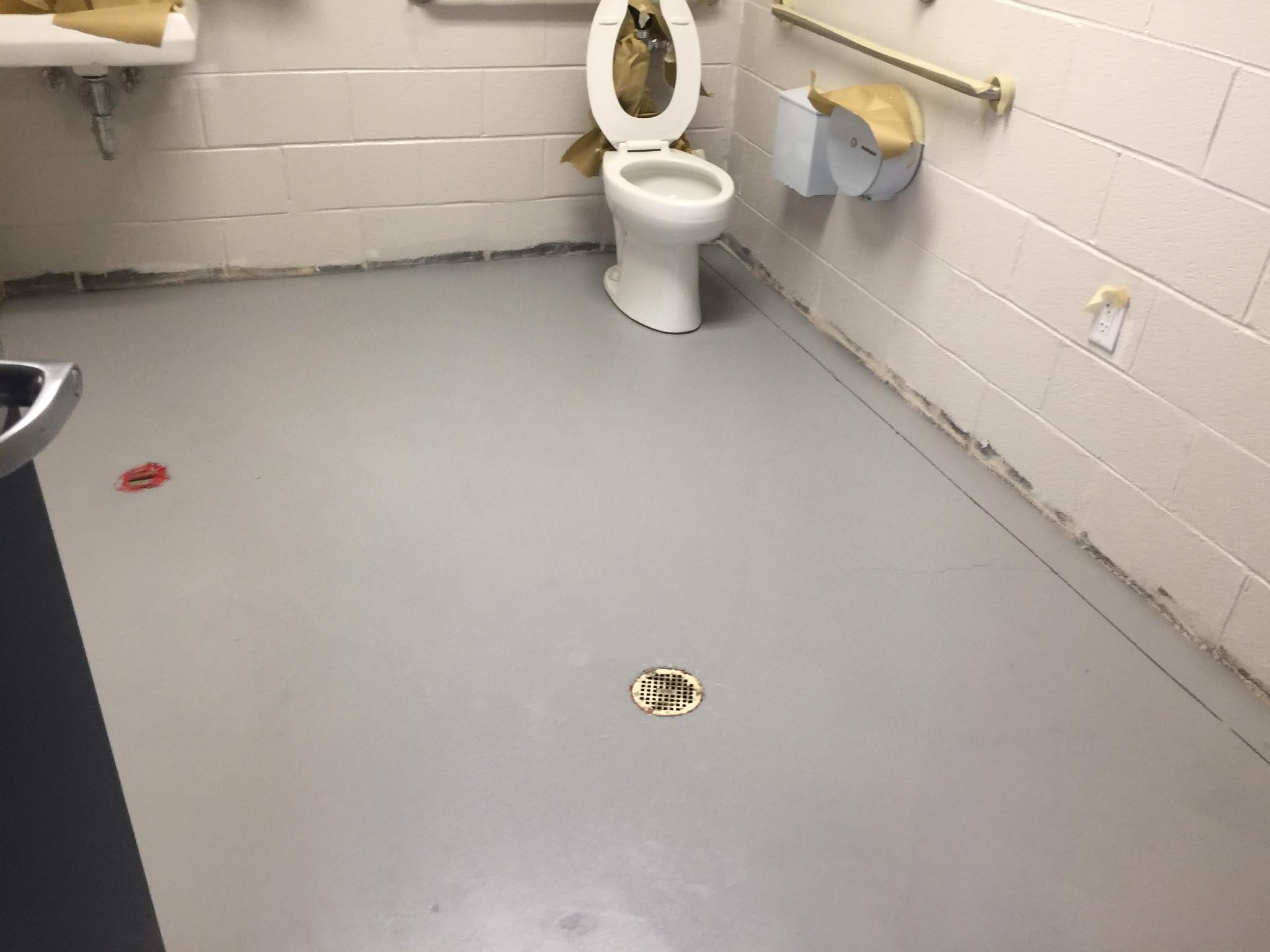 Heavy Duty Rubber Floor finish