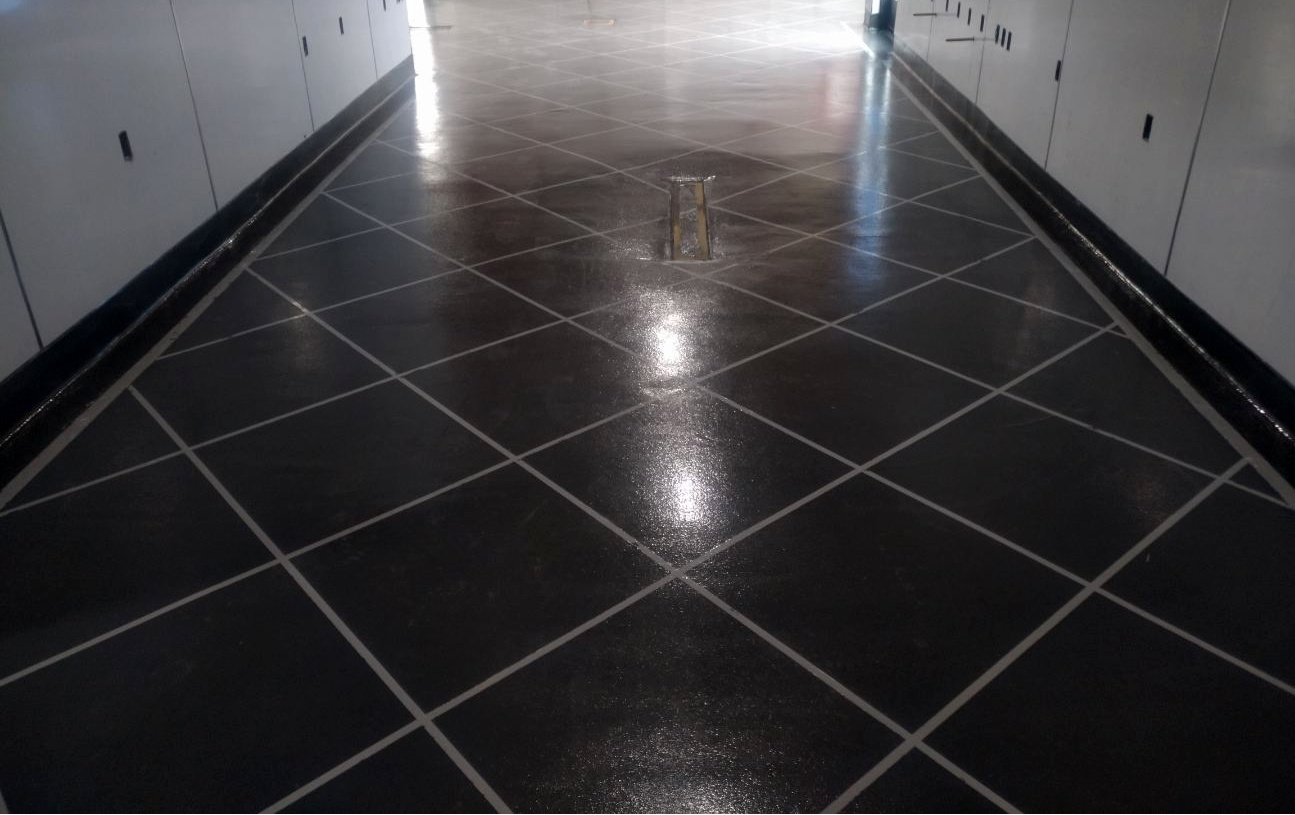 Poly-Hard SL industrial epoxy floor finish