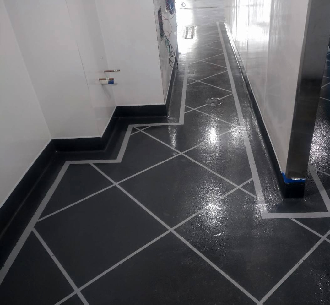 Poly-Hard SL industrial epoxy floor finish