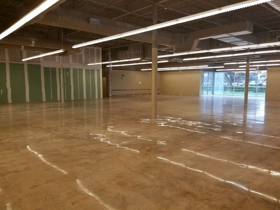 Polished Concrete floor finish