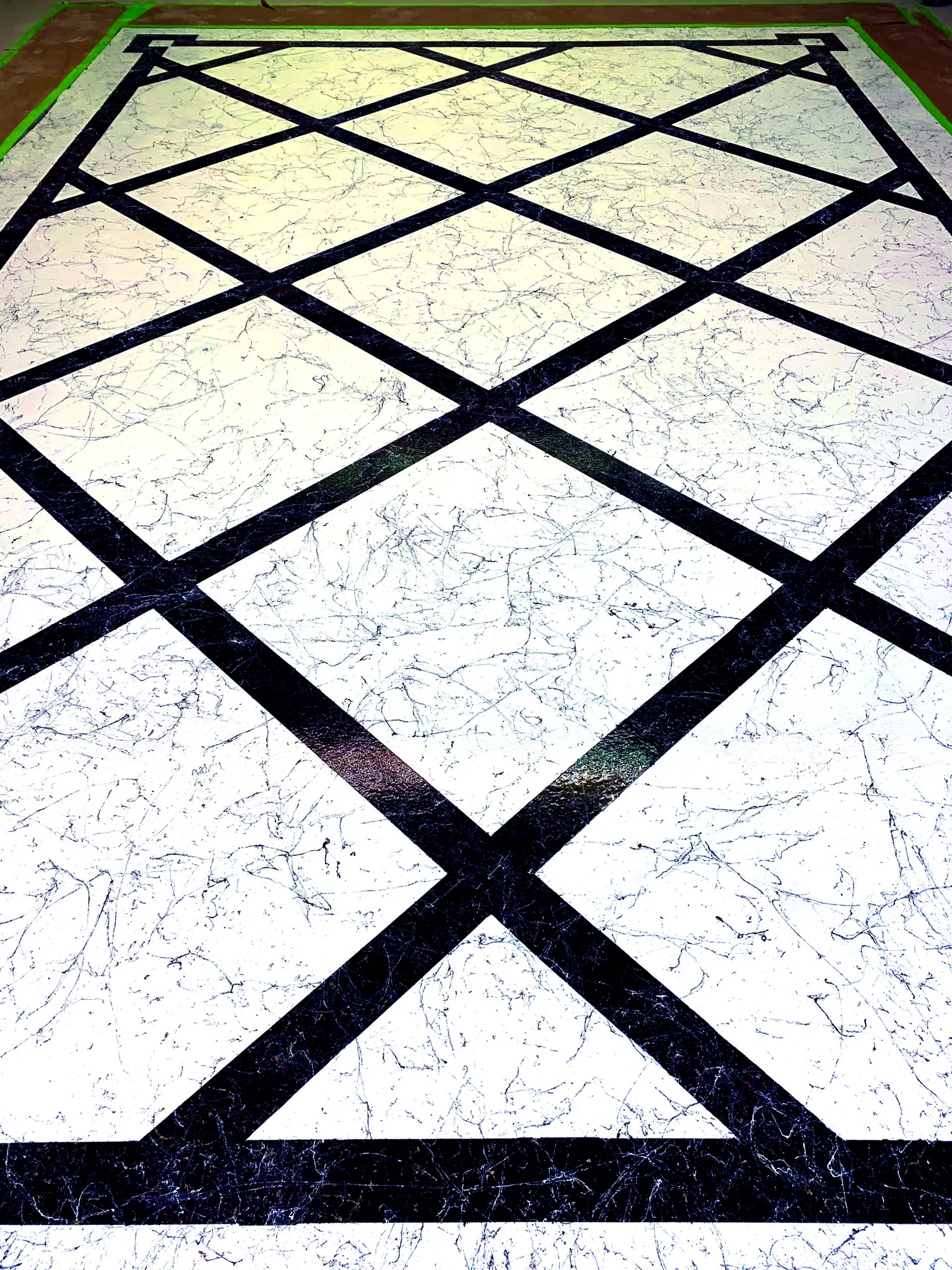 MarbleFlex stone carpet floor system
