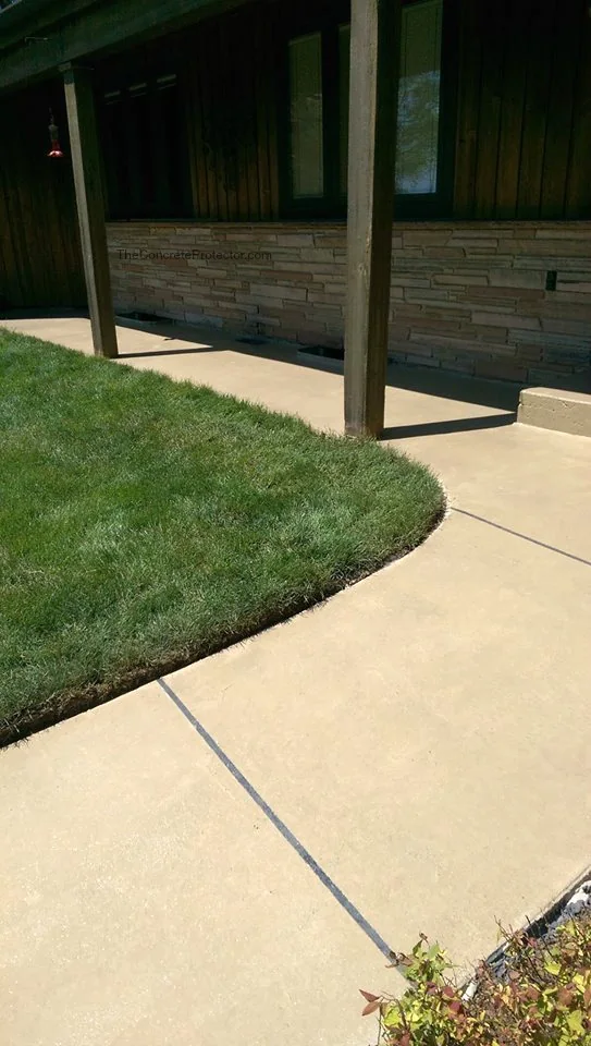 Graniflex coating on a home entryway and front steps